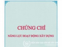 Hình ảnh : DV Cấp Chứng Chỉ Năng Lực Tổ Chức Xây Dựng Hạng 1 2 3 Uy Tín