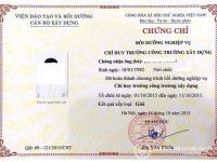 Hình ảnh : Cấp Chứng Chỉ Hành Nghề Chỉ Huy Trưởng